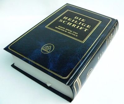 LRG Große DIE HEILIGE SCHRIFT Hebräisch Deutsch Tanakh Bibel Hebrew German Torah