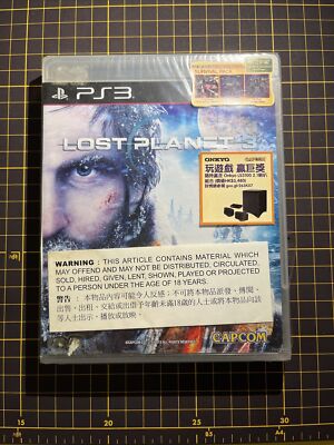 Lost Planet 3 PlayStation 3 PS3 Asia English Brand New Factory Sealed