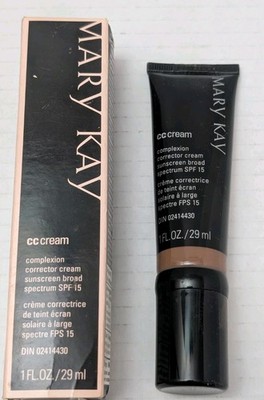 Mary Kay CC Cream Very Deep Sunscreen Broad Spectrum 1 oz SPF 15 086620 AH06