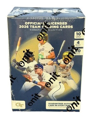 2026 Onit Athlete Spring Sports Signature Series Georgia Tech University Basebal