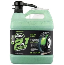 Slime 2-in-1 Tire & Tube Premium Sealant - 1 Gal (10195)