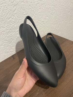 Crocs All Terrain Damen-Sandalen, Größe 39/40, Schwarz