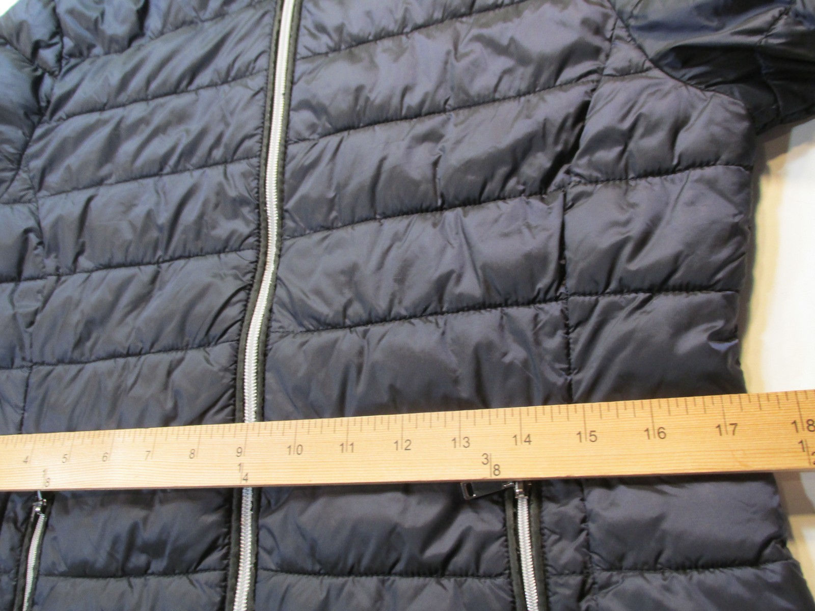 BLACK RIVET Packable Light Puffer Jacket Women Me… - image 14