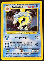 Gyarados 7/130 Holo Rare Base Set 2