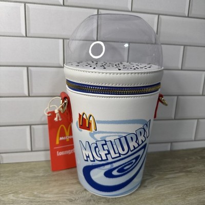 Loungfly McDonald's McFlurry Cup Crossbody Bag with Adjustable Strap