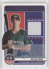2023 USA Baseball Stars & Stripes Signatures 54/72 Declan Speirs Auto 0sf1