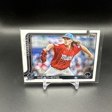 2025 Topps Series 2 #539 Ryan Weathers Miami Marlins