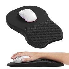 Ergonomic Mouse Pad with Wrist Support, Wrist Rest Mousepads for Carpal Tunnel P