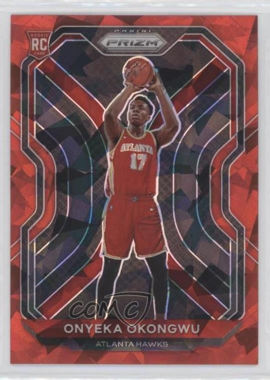 2020-21 Panini Prizm Red Ice Prizm Onyeka Okongwu #260 zx2