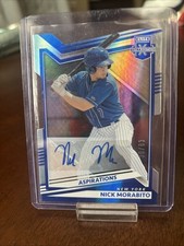 2022 Panini Elite Extra Edition Nick Morabito /83 #103 Signatures (AU, RC)