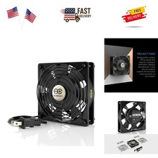 Versatile AXIAL Muffin Fan 120mm x 25mm - 67,000 Hours Lifespan, -Certified