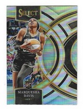 2024 Panini Select WNBA - Premier Level Marquesha Davis #159 Silver Prizm (RC)