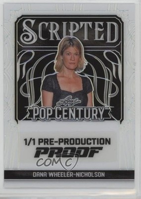 2024 Leaf Metal Pop Century Scripted 1/1 Dana Wheeler-Nicholson #SC-DWN2 s5q