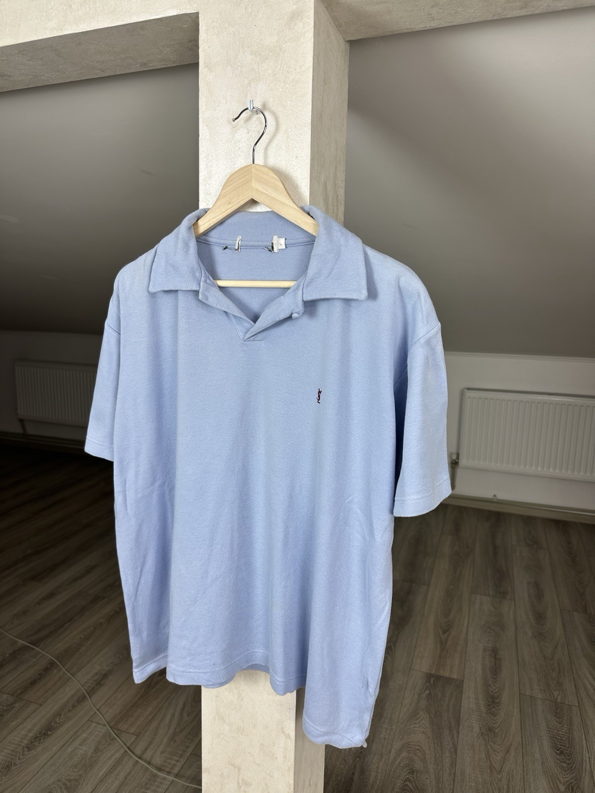 Polo vintage Yves Saint Laurent YSL cotone taglia uomo US L