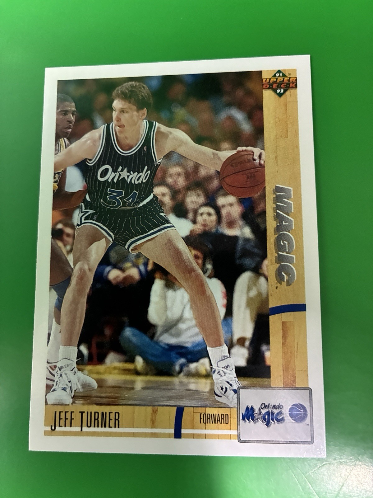 1991-92 Upper Deck Jeff Turner Orlando Magic #304