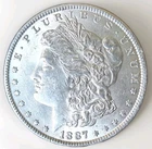 1887 Morgan Silver Dollar ERROR VAM-12 ALLIGATOR EYE Lustrous BU NEW