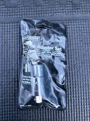 #ad #ad Rare Sears Craftsman USA Nos 4PC Socket Adapter Ratchet Set 4235 $45.00