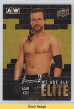 2023 Upper Deck AEW All Elite Wrestling We Are Adam Cole #AE-13 READ 07q0