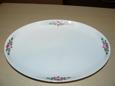 Zeh Scherzer Bavaria Servierplatte Platte Porzellan - 33 x 23 cm