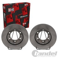 2X Champion Bremsscheiben 297Mm BelÜFtet Vorne Passend FüR Toyota Hilux