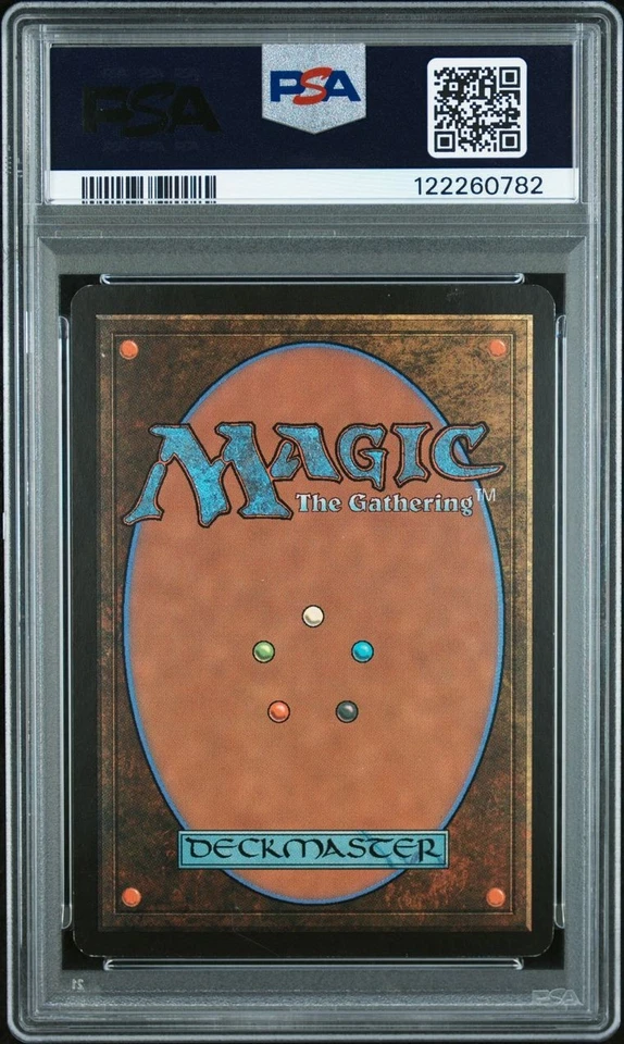 2002 Goblin Sledder Foil Magic Onslaught PSA 7 NM DNA Ron Spencer Auto - Image 2 of 2