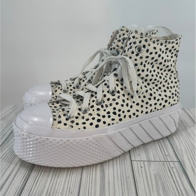CONVERSE Chuck Taylor All Star Lift 2X Platform Welcome to the Wild Women Sz 9