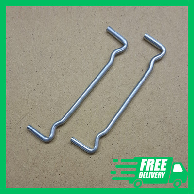 101512 x 2 Ikea Metall vorgeformter Stützdraht/ Führung/ Halterung