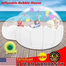 Inflatable Bubble House Clear Tent Balloons Camping Stargazing Tent Cold-proof