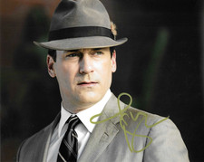 * JON HAMM * signed 8x10 photo * MAD MEN * COA *