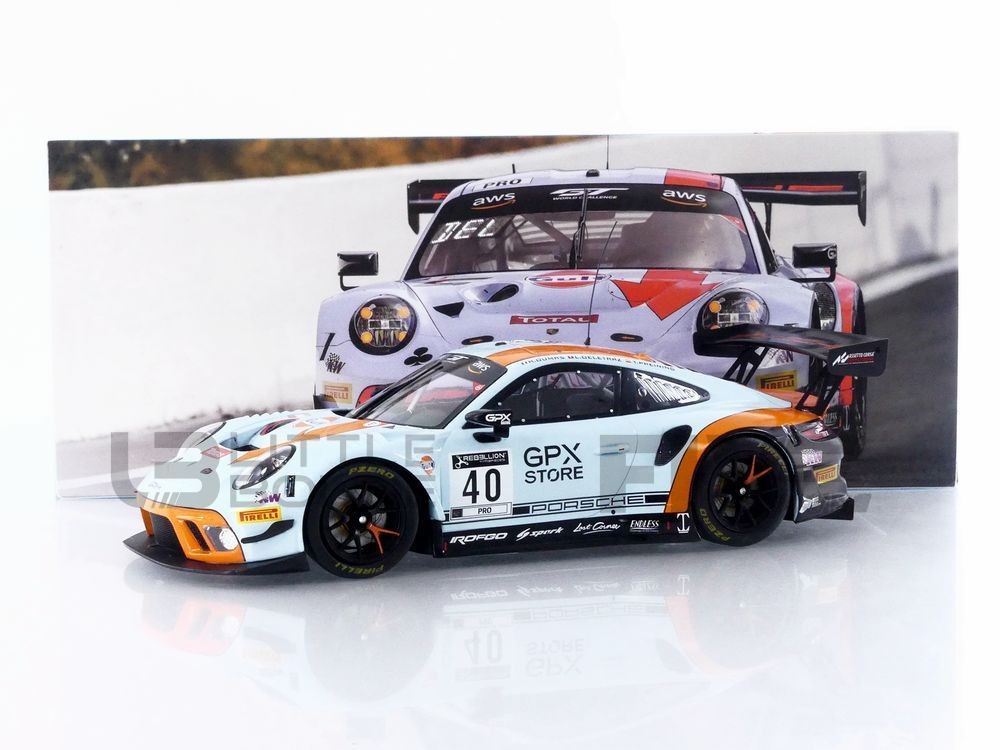 IXO - POR 911 GT3 R - Spa 2021-1/18