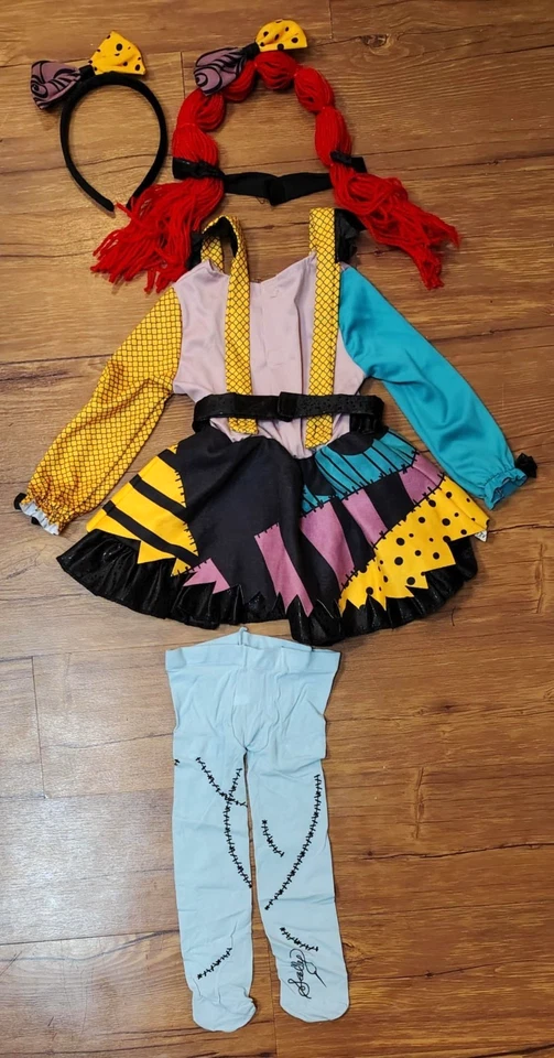 Disfraz Bebé Sally 6-12 Meses Pesadilla Antes de Navidad Halloween Espíritu Foto 4 de 4