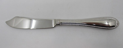 WEDGWOOD / VERA WANG STAINLESS KNIGHTSBRIDGE MASTER BUTTER KNIFE - 7 1/4'' 12E