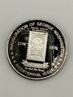 1976 1oz .999 Fine Silver USPS "Inauguration Of George Washington" Medal