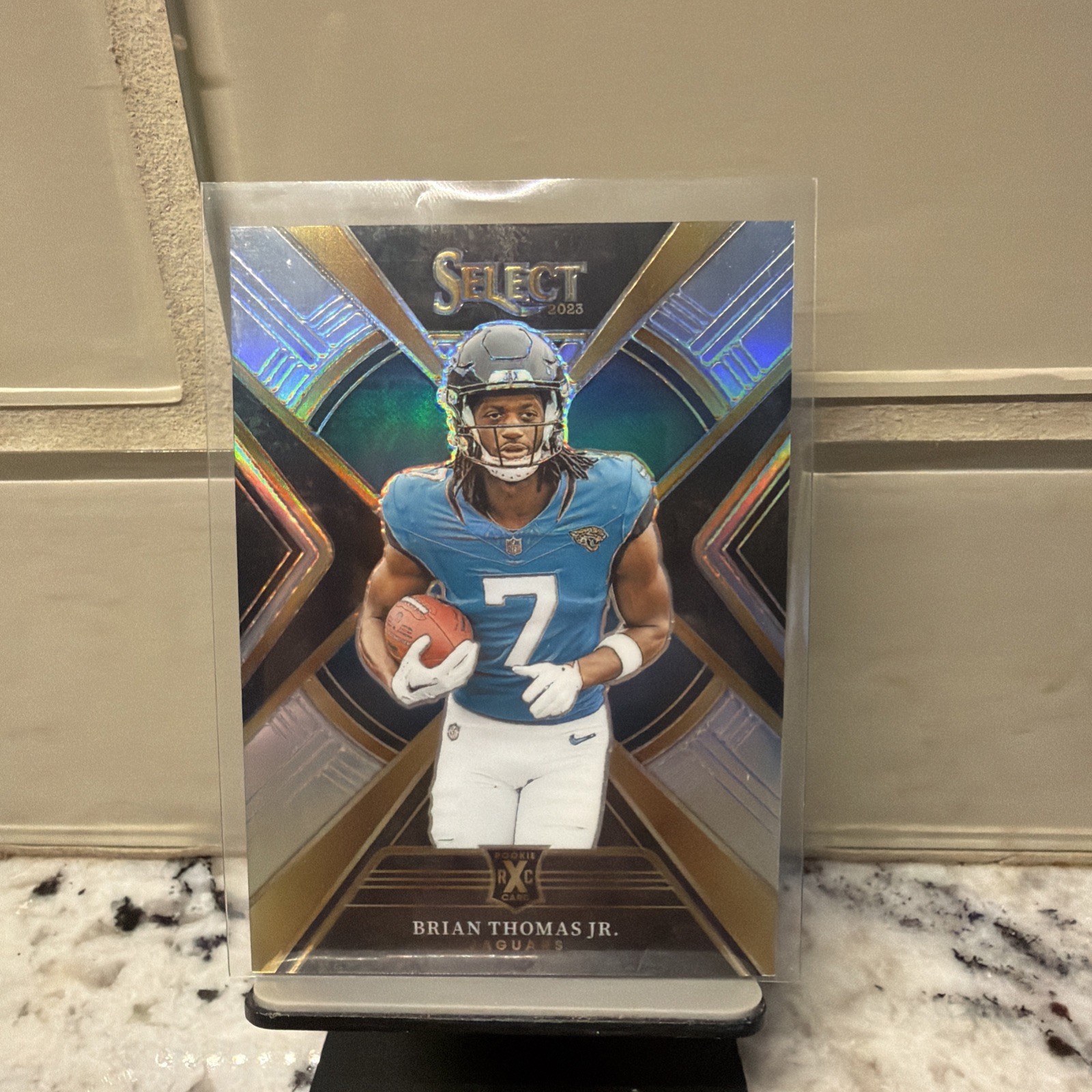 2023 Panini Select - 2024 Xrc Prizm Brian Thomas Jr. #513 (RC)