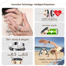Heart Rate Health Stress measurement Monitor 2025 Smart Ring