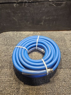 50FT Ecolab 5/8'' Premium 200 PSI Water Hose Blue