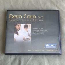 Exam Cram DVD Special Broker Edition Allied Real Estate School 5 Discs