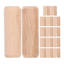 100Pcs Wooden Dowels Craft Sticks Dowel Pins for Furniture Use