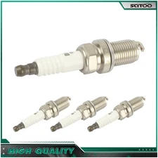 For Honda VTX1800C VTX1800F VTX1800N VTX1800R 4x Iridium & Platinum Spark Plugs