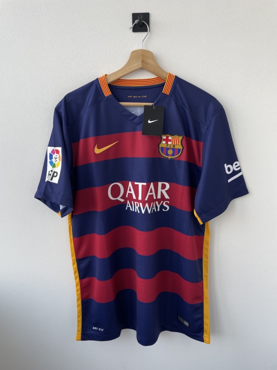 PLAYER ISSUE BARCELONA 2015/2016 HOME FOOTBALL SHIRT JERSEY TRIKOT