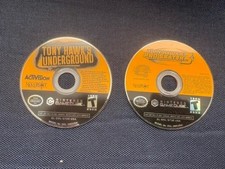 Tony Hawk Gamecube Bundle: Underground + Pro Skater 3 (Discs Only)