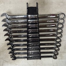 Snap On Combination Wrench Set Of 10 Metric 10 Mm -19 Mm