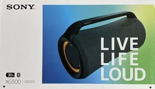 Sony SRS-XG500 MEGA BASS Portable Bluetooth Speaker - Black.