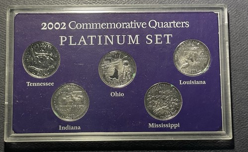 US Commemorative Quarters 2002 Platinum Set-9606685