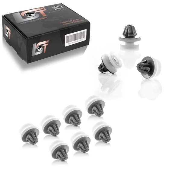10X Verkleidungs Befestigung Clips Seitenleisten FüR Renault Gruppe-image