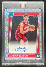 2021 Donruss Optic Rated Rookies Premium Box Set #169 Alperen Sengun RC Auto /10