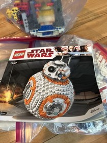LEGO Star Wars The Last Jedi BB-8 75187 1106pc Box Instructions Stand