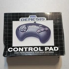 Vintage Deadstock 1989 Sega Genesis 3 Button OEM Controller Black New
