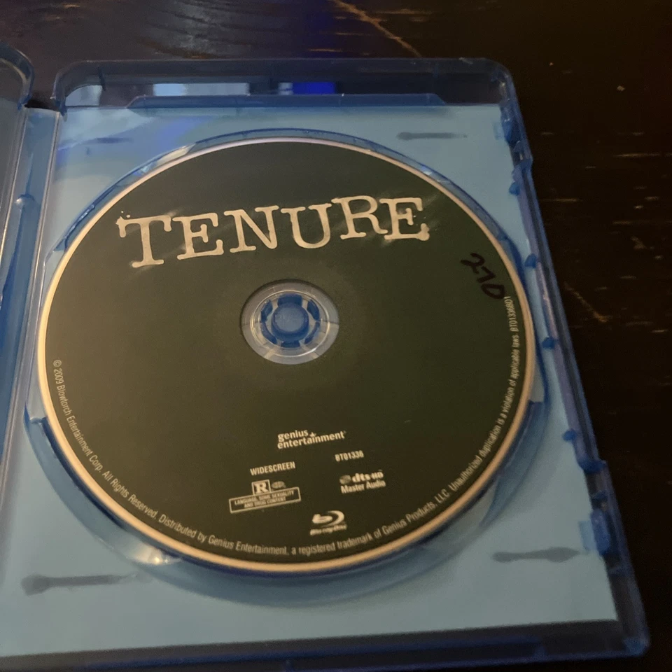 Tenure - Blu-ray - VERY GOOD - Image 3 of 3