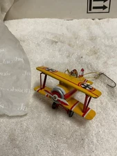 METL ORNAMENT BI-PLANE. ZZ GERMANY. JACOBSONS